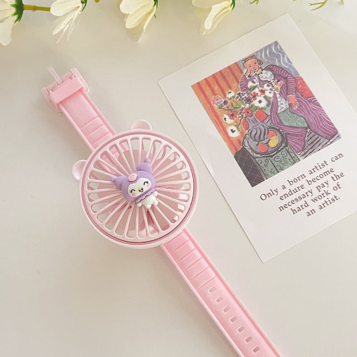 Ladies portable fan with cute design Stornfield