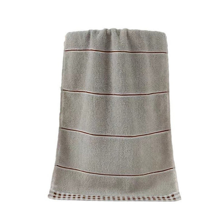 Terry Bath Towel with High-Quality Check Border Stornfield