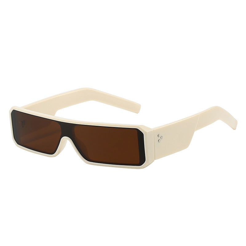 Men's Bold Geometric Shield Sunglasses Stornfield