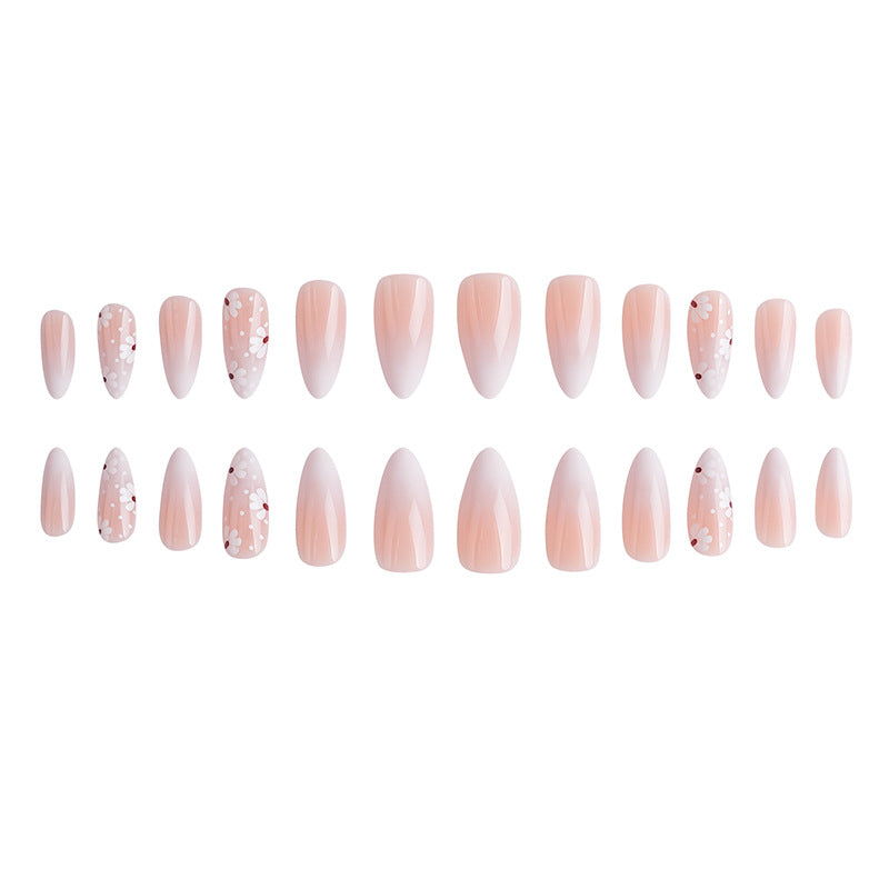 Floral Ombre Press-On Nail Art Stornfield