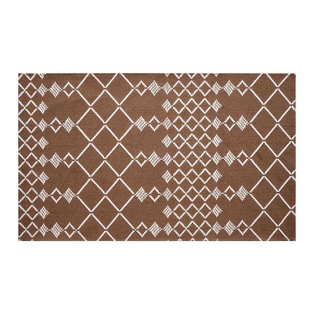 Geometric Patterned Indoor Runner Mat
