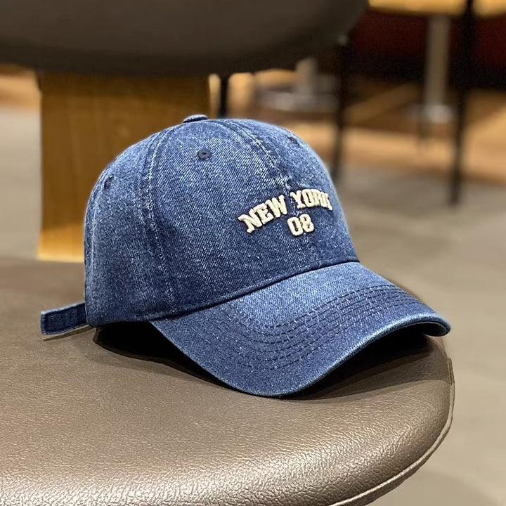 Women's Vintage-Inspired Denim Baseball Cap Stornfield