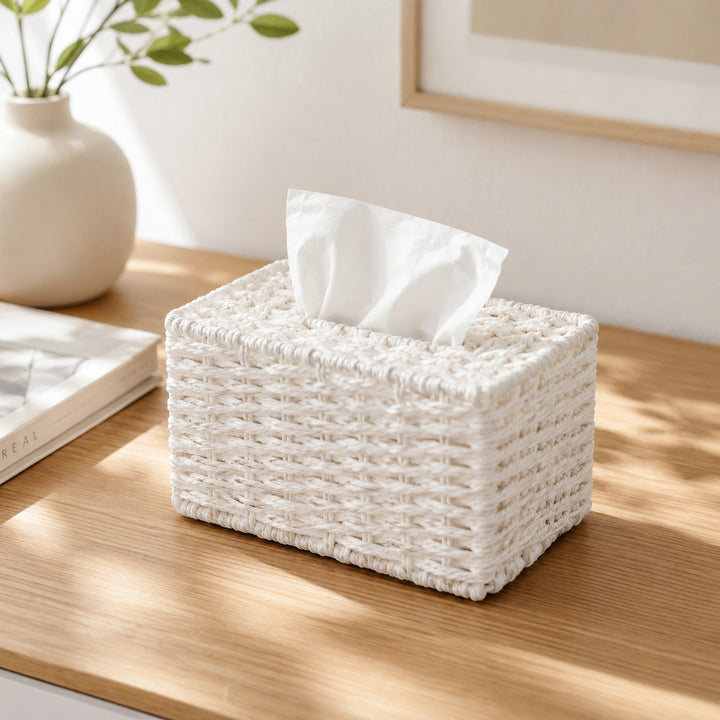 Woven Tissue Box Cover Stornfield