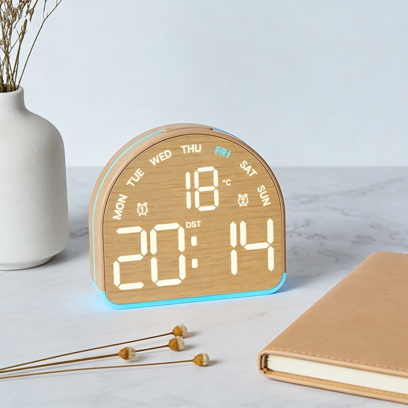 Digital alarm clock with temperature sensor and date display Stornfield