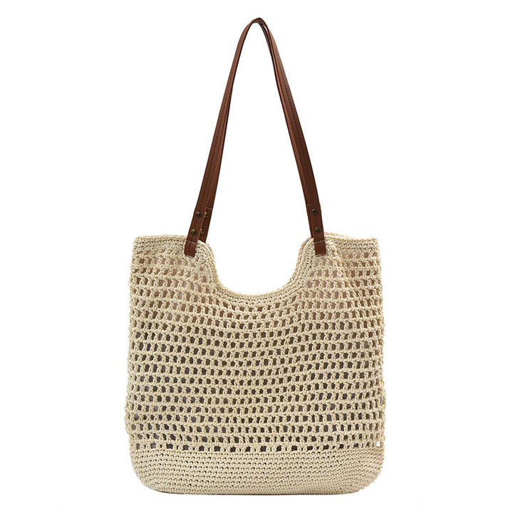Handwoven Seagrass Beach Tote