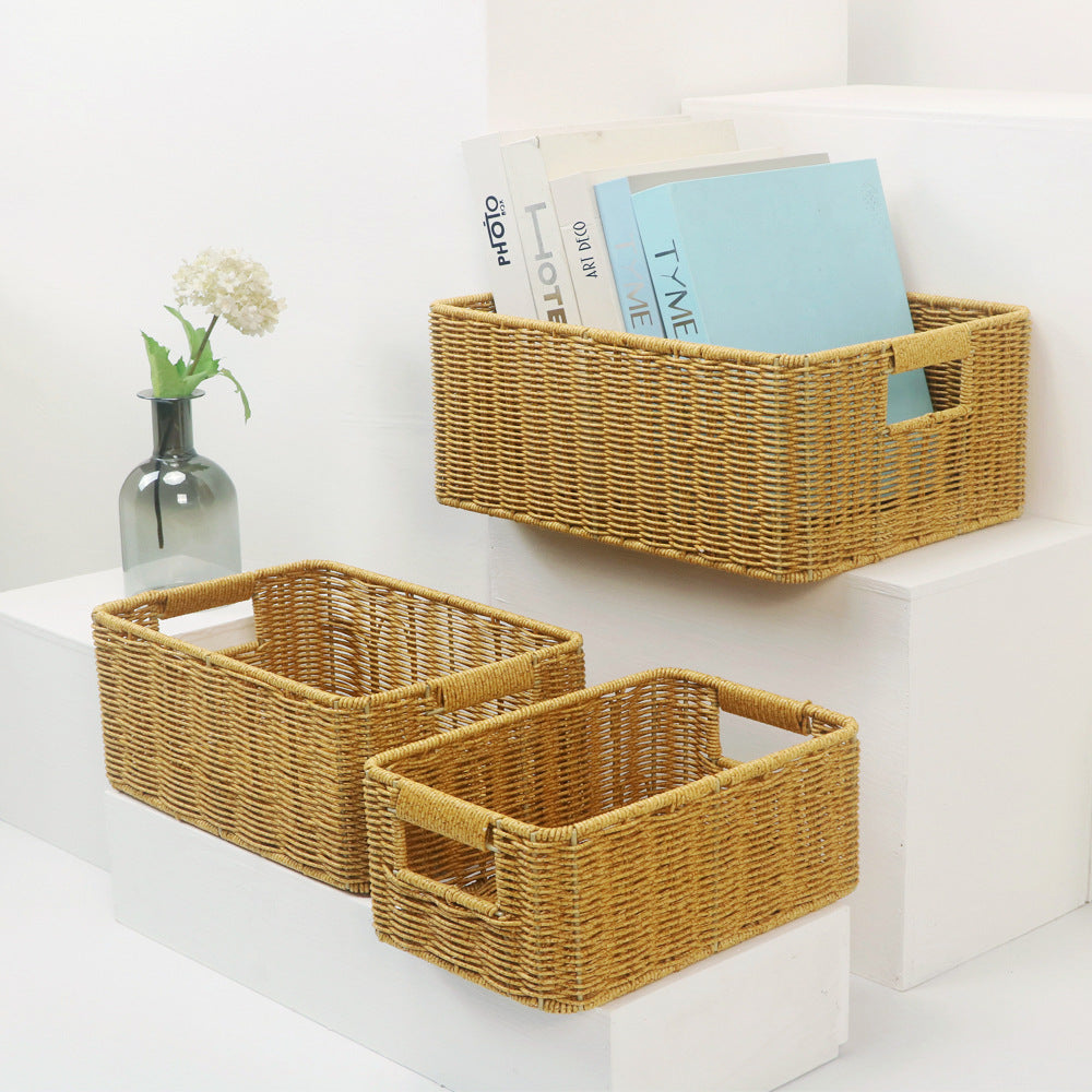Handwoven storage basket Stornfield