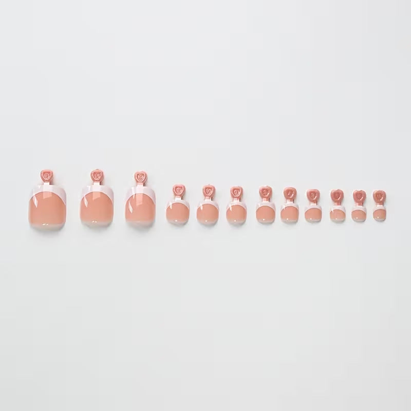 French Tip Toenail Press-On Set Stornfield