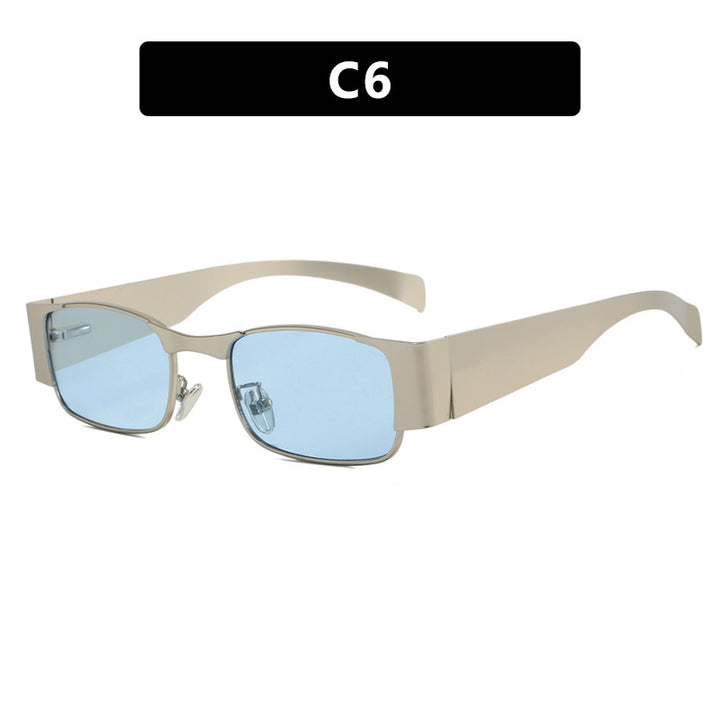 Women's fashionable rectangular sunglasses with elegant lenses Stornfield