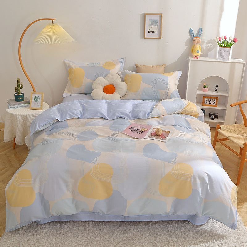 Checked Pattern Bedding Set