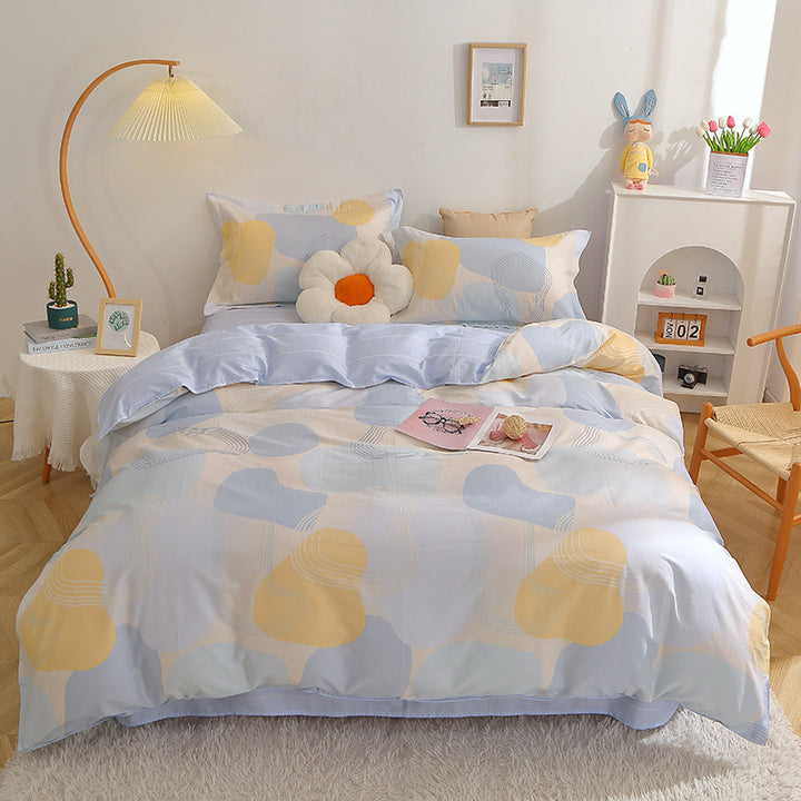 Checked Pattern Bedding Set
