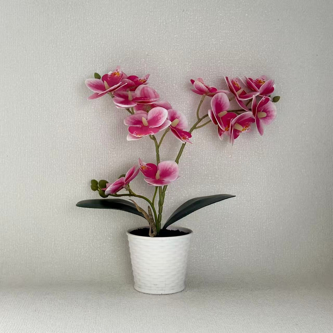 Elegant Faux Orchid Plant