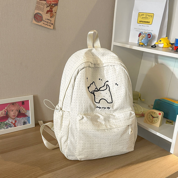Casual Cute Character-Designed Backpack Stornfield