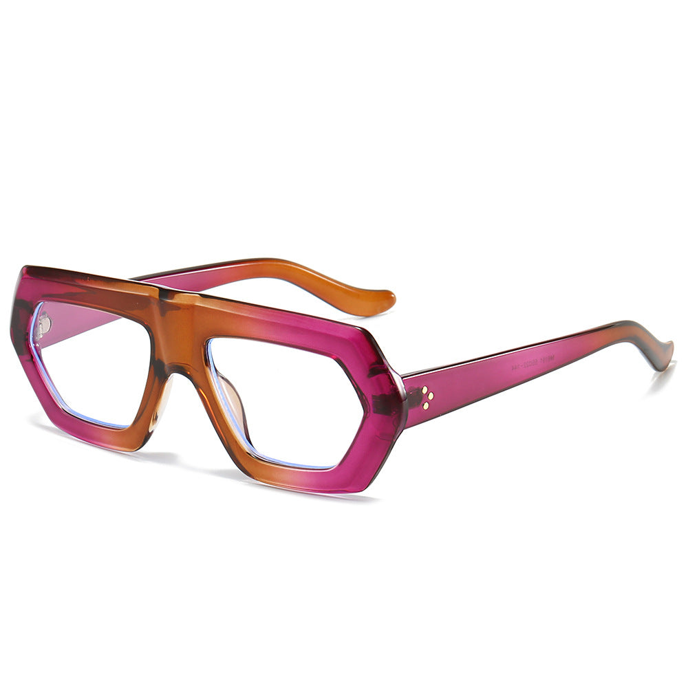 Women's fashionable optical glasses in extravagant hexagon design Stornfield