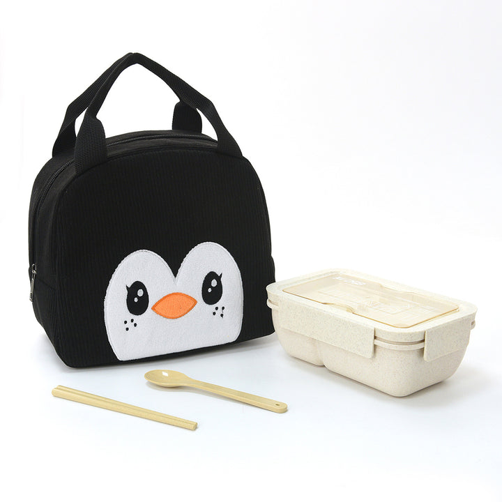 Fun Penguin-Themed Lunch Bag