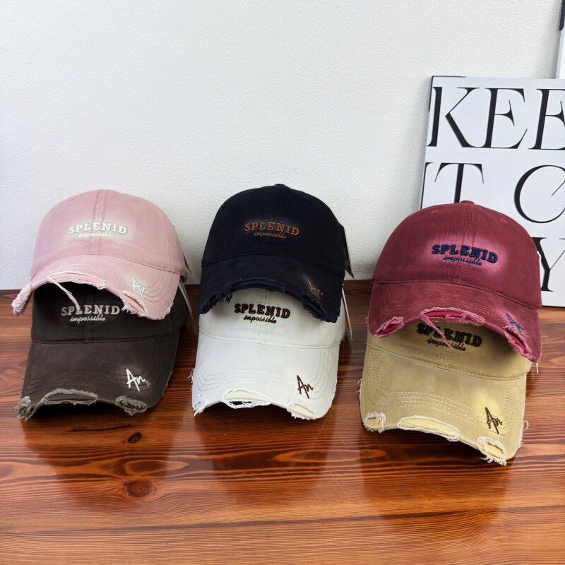 Women's Distressed Graphic Baseball Cap Stornfield