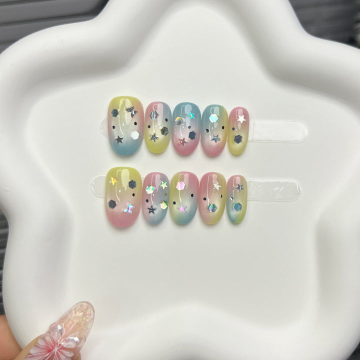 Creative Starry Press-On Nail Kit