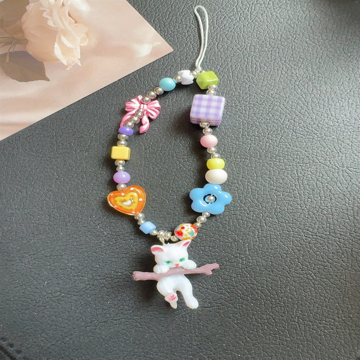 Playful Beaded Phone Charm Lanyard Stornfield