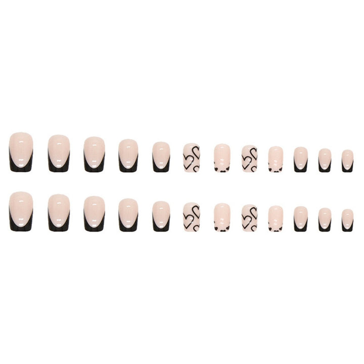 Elegant Heart Pattern Nail Art Stornfield