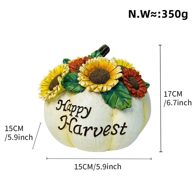 Decorative Pumpkin Sculpture Stornfield