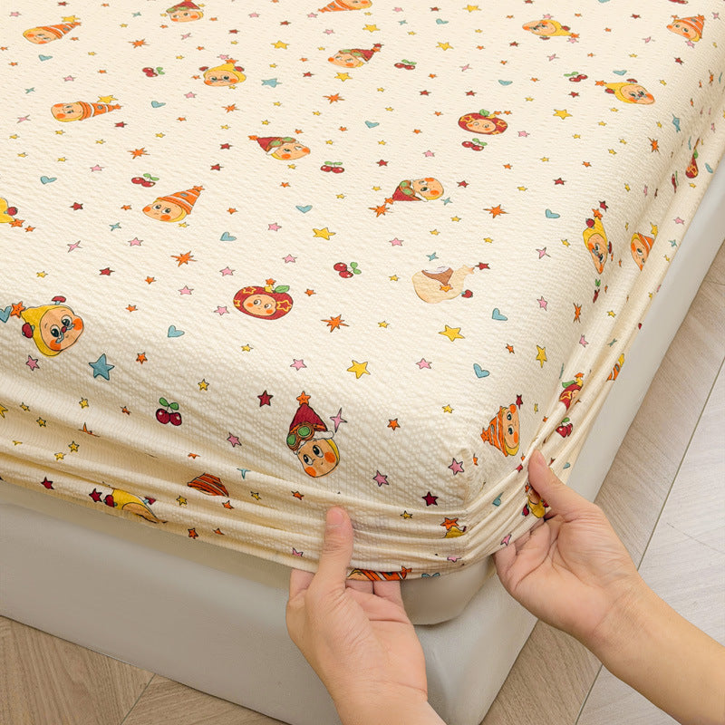 Soft Printed Mattress Protector