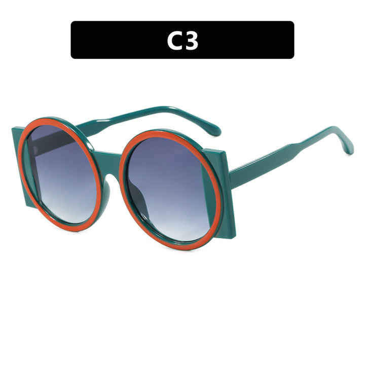 Women's oversized sunglasses with square frame and UV protection Stornfield