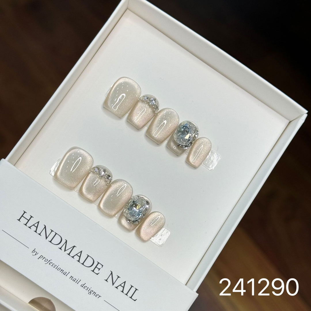 Decorative Gel Press-On Nail Set