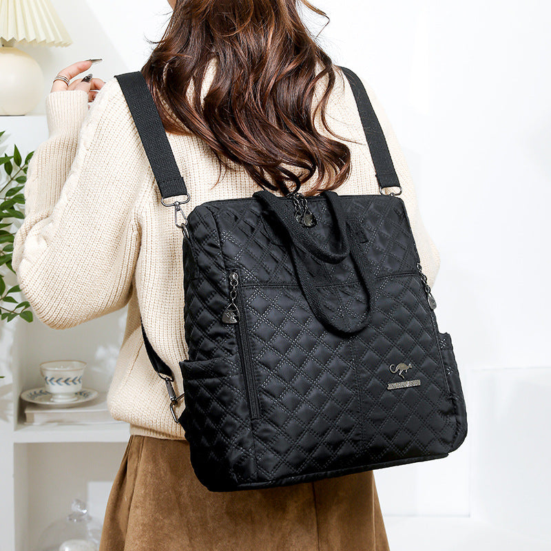Quilted Multi-Functional Backpack Stornfield
