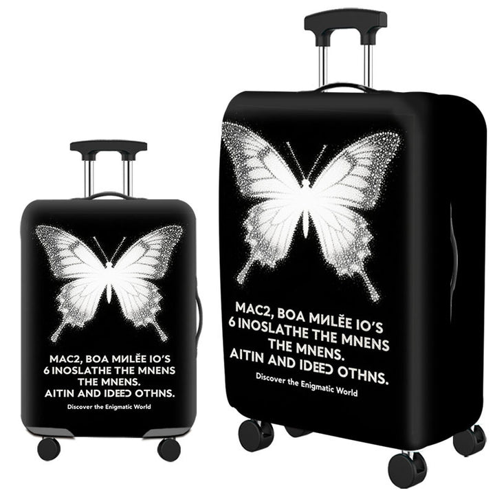 Artistic Cat-Themed Hard Shell Suitcase Stornfield