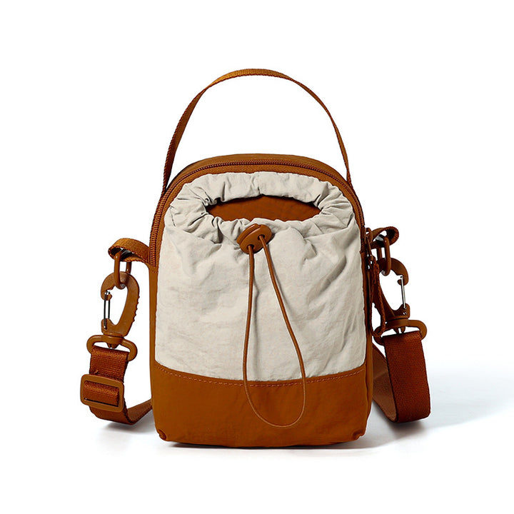 Minimalist Drawstring Shoulder Bag