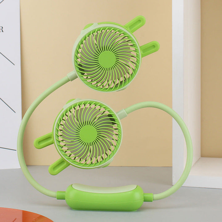 Ladies Portable Neck Fan with Dual Fan Stornfield
