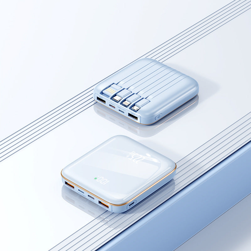 Portable power bank with innovative fast charging function and five-port design Stornfield
