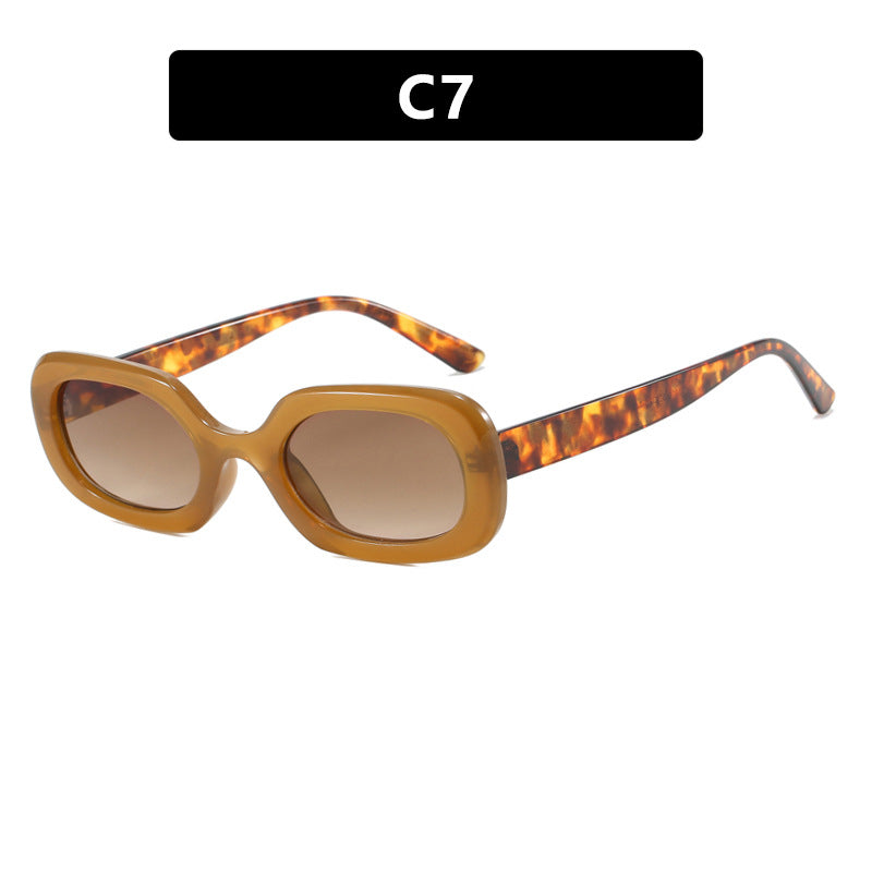 Women's oversized sunglasses with unusual pattern Stornfield