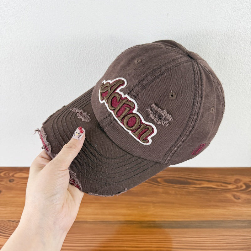 Men's Distressed Graphic Baseball Cap Stornfield 1784270841