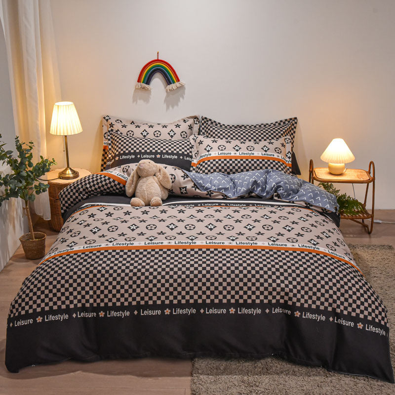 Whimsical Floral Pattern Bedding Set