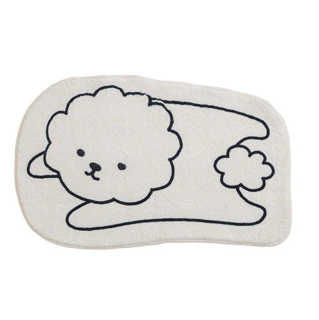 Relaxing Quote Decorative Mat