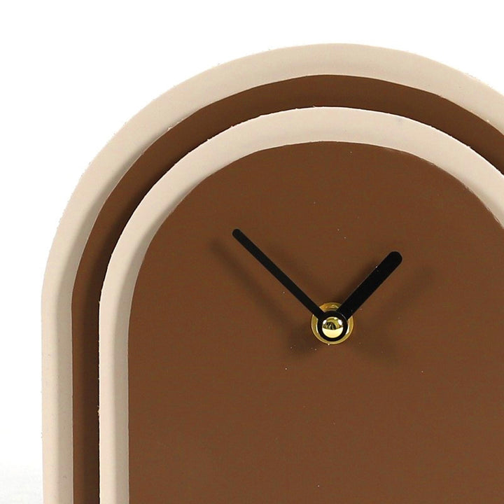 Modern Arch-Shaped Decorative Table Clock