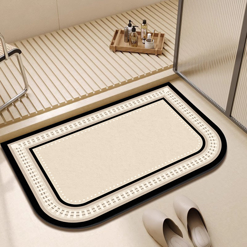 Cloud-Shaped Bathroom Mat