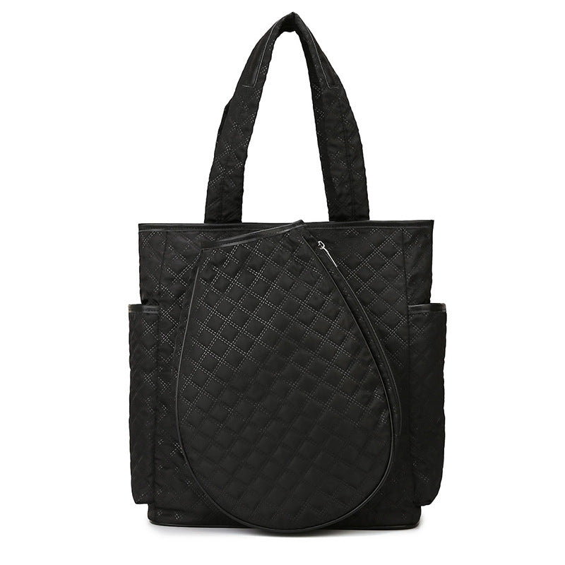 Multi-Pocket Quilted Tote Bag Stornfield