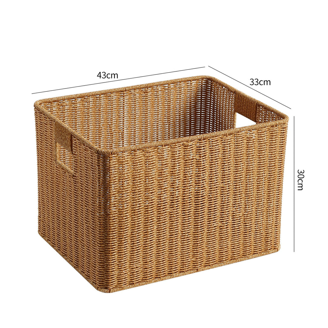 Handwoven Decorative Storage Chest Stornfield