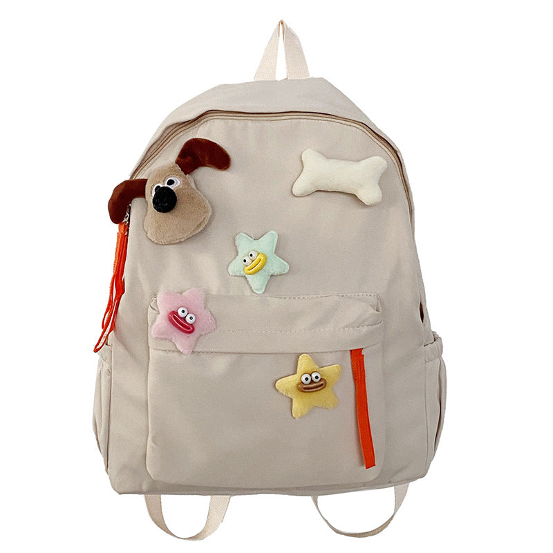 Kids' Playful Character Design School Backpack Stornfield