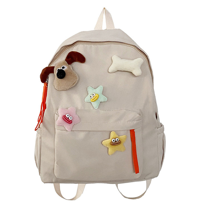 Kids' Playful Character Design School Backpack Stornfield