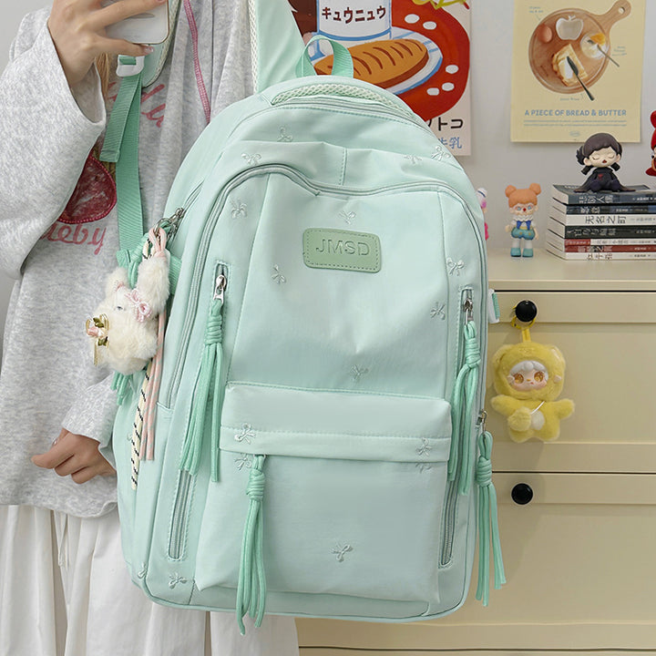 Stylish Embroidered Backpack Stornfield 1791205546