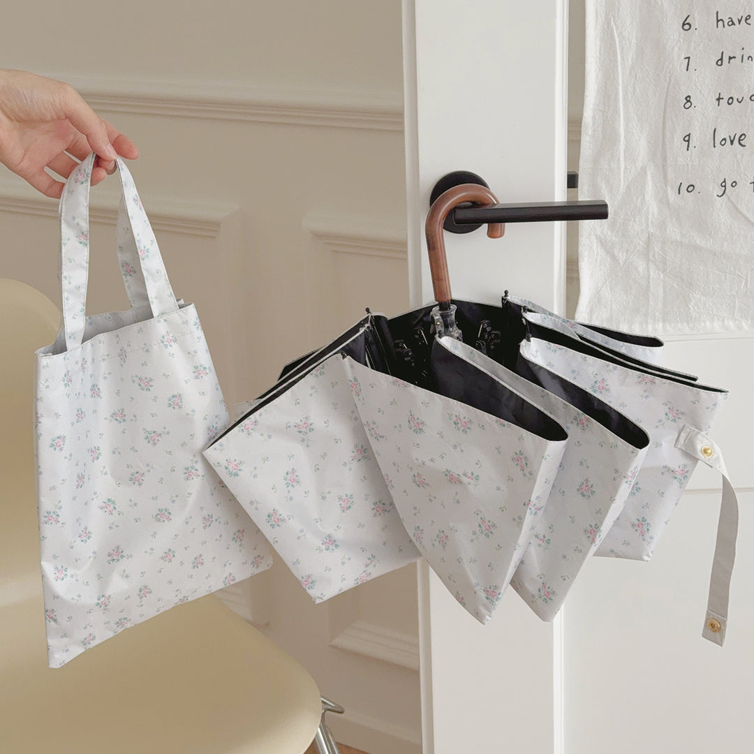 Women's Foldable Umbrella with Floral Pattern Stornfield