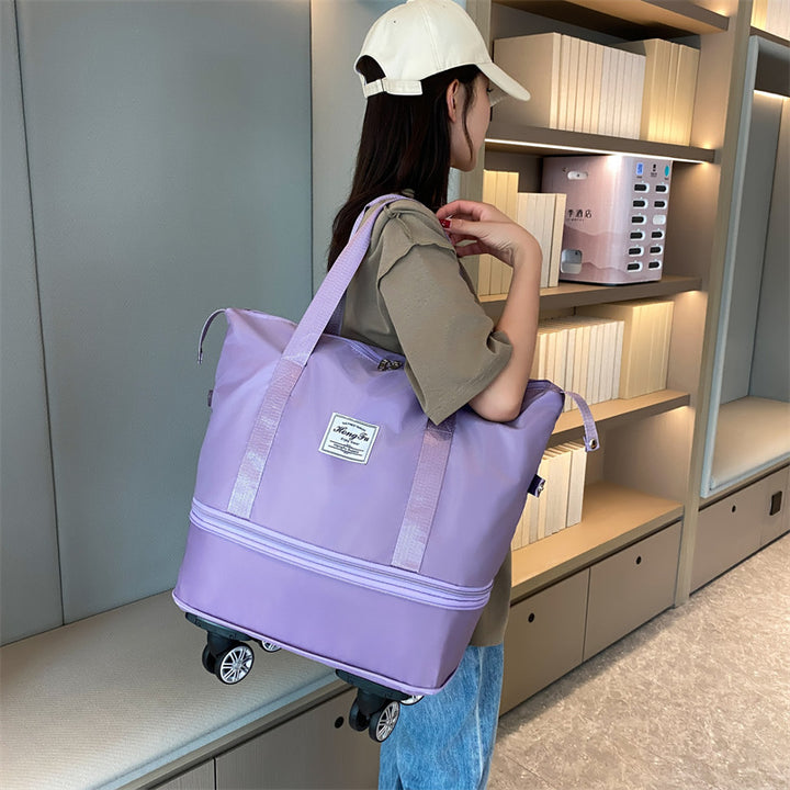 Versatile Rolling Tote Bag
