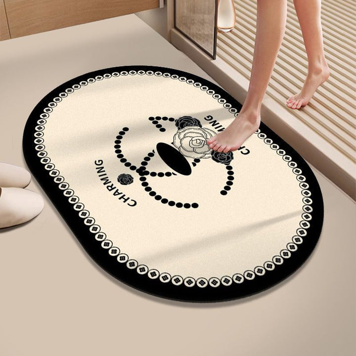 Decorative Bathroom Mat for Comfortable Floor Styling