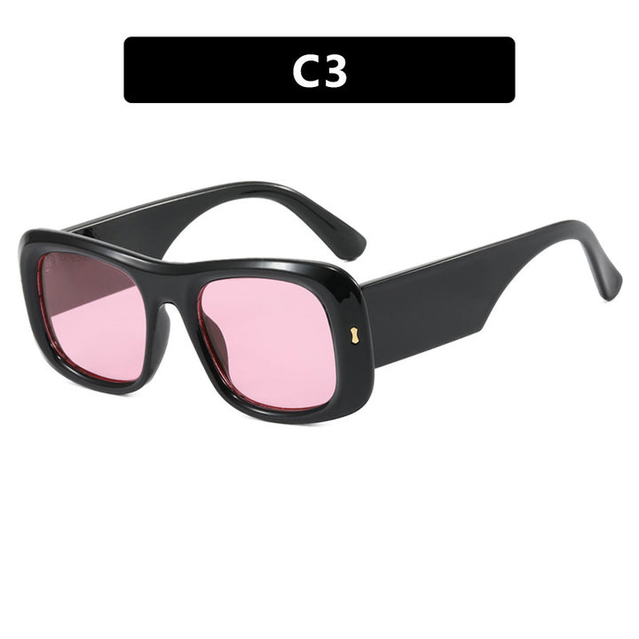 Women's oversized square sunglasses with a wide frame and polarized lenses Stornfield