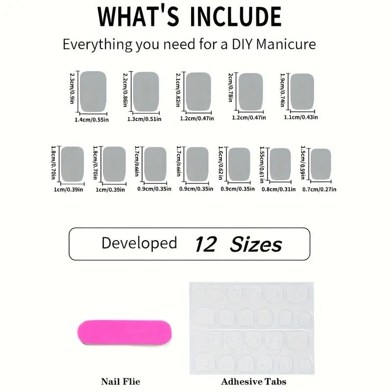 Artificial nail tips with glamorous bow and rhinestone design Stornfield