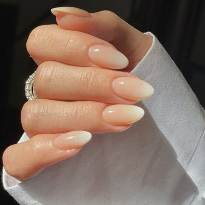 Elegant Almond-Shaped Press-On Nail Set Stornfield