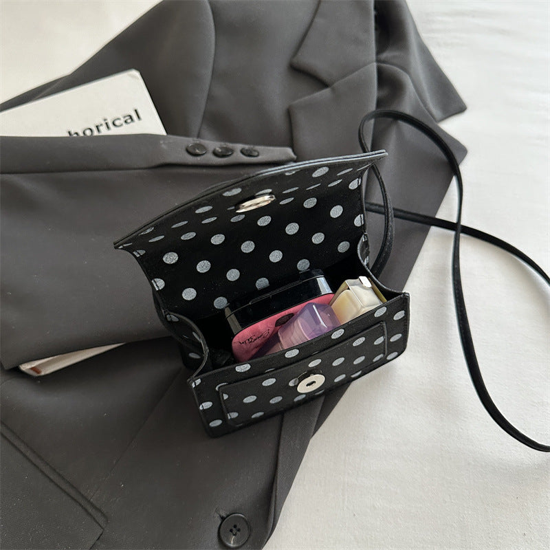 Stylish Polka Dot Handbag