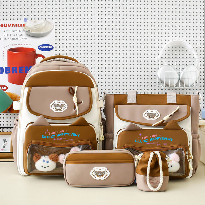 Multi-Functional 5-Piece School Backpack Organizer Set Stornfield